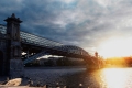 Андреевский пешеходный мост - вид 3