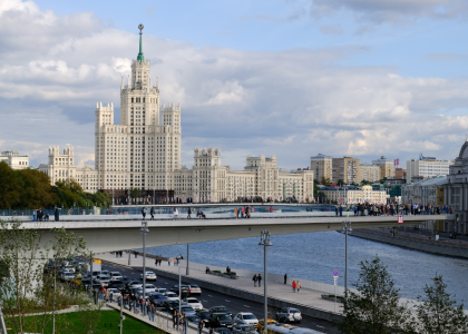 Ежедневная прогулка по центру Москвы с гидом от Парка Зарядье на теплоходе «АдмиралЪ»